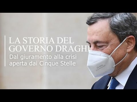 Dal giuramento alla crisi aperta dai Cinque Stelle, i 17 mesi di governo Draghi