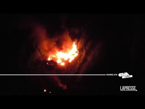 Grecia, l’aereo cargo Antonov si schianta nel nord del Paese: le immagini del luogo…