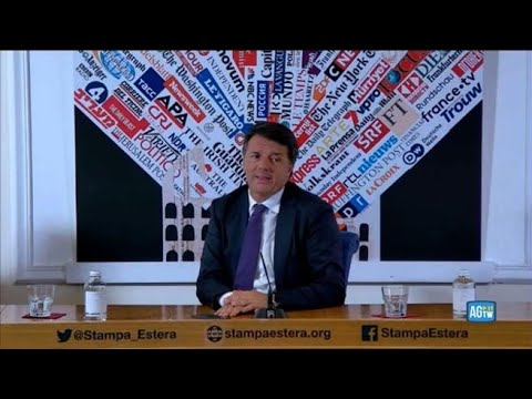 Renzi: «Draghi è uno statista, Conte è uno stagista»