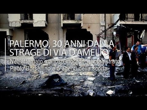 Palermo, 30 anni dalla strage di via D’Amelio