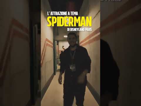 Come sparare ragnatele stile Spiderman a Disneyland Paris #shorts