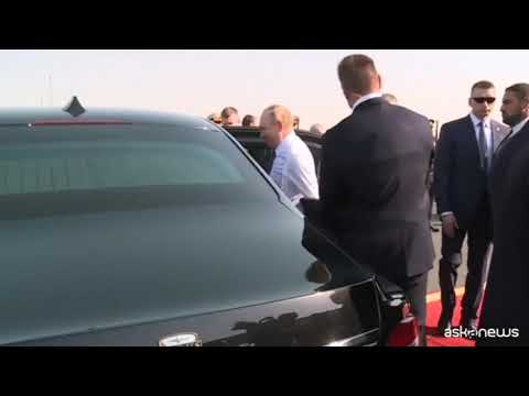 Putin atterrato a Tehran, vedrà Raisi ed Erdogan