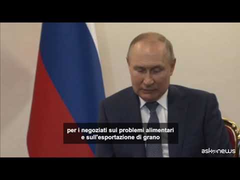 Putin: non tutte risolte le questioni sul grano ucraino