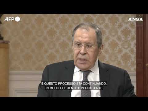 Ucraina, Lavrov: “Gli obiettivi russi non si concentrano piu’ solo a est”