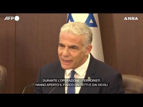 Cisgiordania, Lapid annuncia il successo di un blitz anti-terrorismo a Nablus