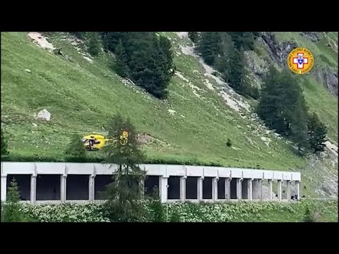 Crollo sulla Marmolada, l’arrivo dei soccorritori sul posto