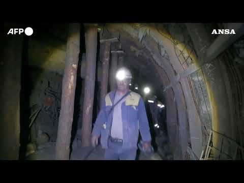 Ucraina, il lavoro in una miniera nell’oblast di Donetsk