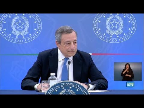 Governo, Draghi: «Se starci è una sofferenza, meglio dirlo con chiarezza»
