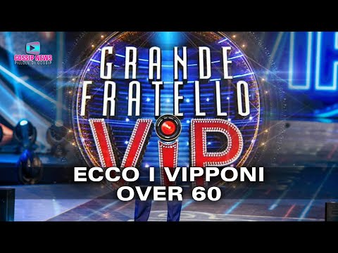 Gf Vip 7: Ecco I Tre Vipponi Over 60!