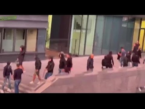 Scontri  tra i tifosi della Fiorentina e quelli del Twente