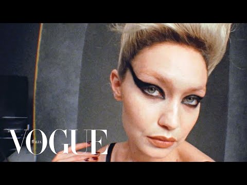 Sul set della cover di Vogue Italia: Grace Coddington, Rafael Pavarotti e Gigi Hadid | Vogue Italia