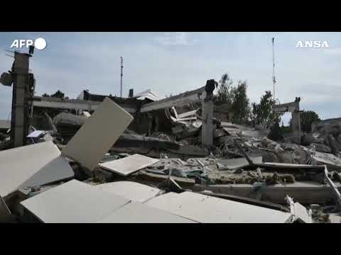 Ucraina, attacco russo ad una scuola di Dergachi