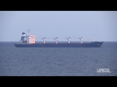 La nave di grano salpata dal porto ucraino di Odessa è arrivata in Turchia