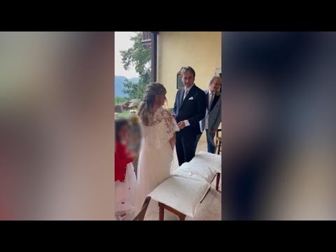Il matrimonio di Angelo Bonelli (Verdi) e Chiara Pozzer