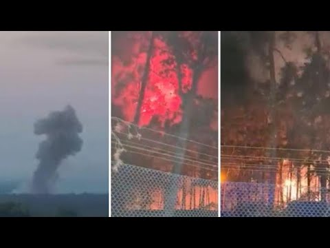 Berlino, in fiamme il bosco di Grunewald: esplode deposito di munizioni