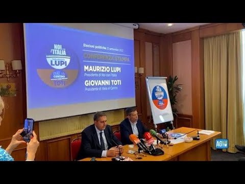Lupi e Toti: «Saremo gamba moderata. Simbolo unico Noi con l’Italia-Italia al Centro»