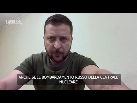 Ucraina, Zelensky: «Sul bombardamento russo di Zhaporizhzhia silenzio eloquente di Amnesty»
