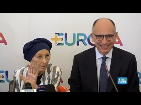 La battuta di Emma Bonino su Letta: «Non è che mi sta chiedendo di sposarlo»