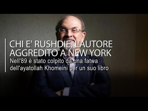 Aggredito Salman Rushdie, dal 1989 la fatwa per i suoi «Versi satanici»