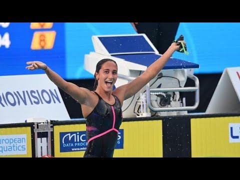 Simona Quadarella, ecco il backstage degli ori azzurri agli Europei di nuoto