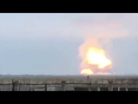 Nuove esplosioni in Crimea: colpito un deposito di munizioni russo