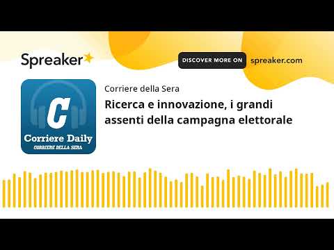 Ricerca e innovazione, i grandi assenti della campagna elettorale