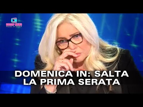 Domenica In: Salta la Prima Serata! Ecco Perchè!