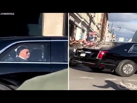 Biden rimane imbottigliato nel traffico di Londra e arriva in ritardo ai funerali di Elisabetta