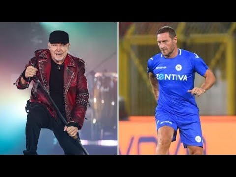 Totti: dagli auguri (con canzone) di Vasco Rossi ai post degli amici calciatori
