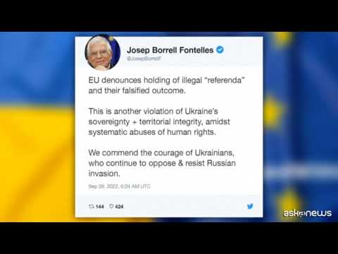 Ucraina, Russia dice di aver vinto referendum, Ue: esito falso