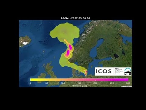 Come si muove la nuvola di metano sopra la Scandinavia: le immagini dal radar