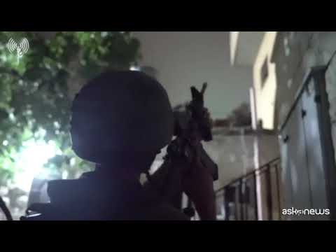 Israele diffonde immagini raid a Nablus (Cisgiordania occupata)