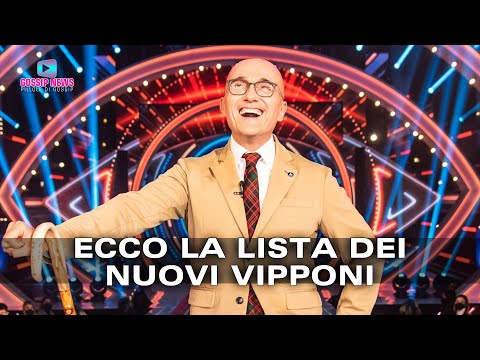 Gf Vip 7: Ecco La Lista Dei 12 Concorrenti!