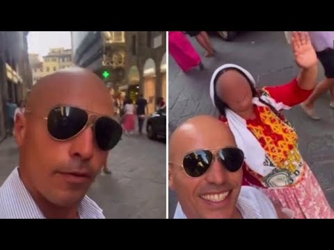 Il video anti-mendicanti del consigliere di Firenze: «Vota Lega, lei non ci sarà più»