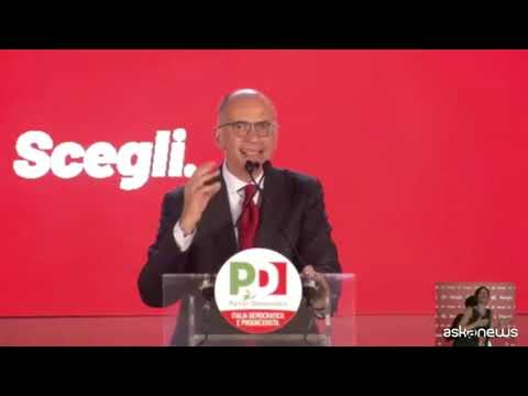 Elezioni, Letta: chi vuole fermare destre può solo votare per noi