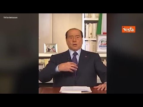 Berlusconi sbarca su TikTok: «Ciao ragazzi, eccomi qua anche se provo un po’ di invidia per l’età»