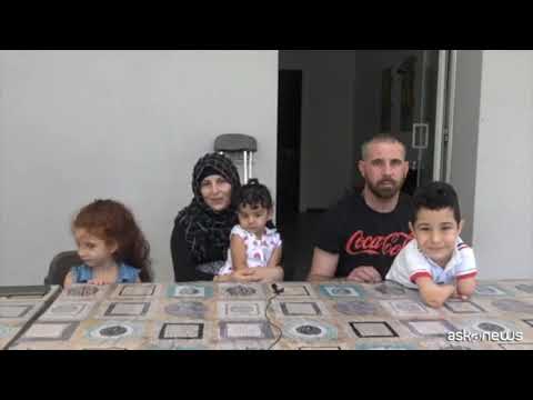 Il bimbo senza arti Mustafa saluta Siena e parte per Budrio