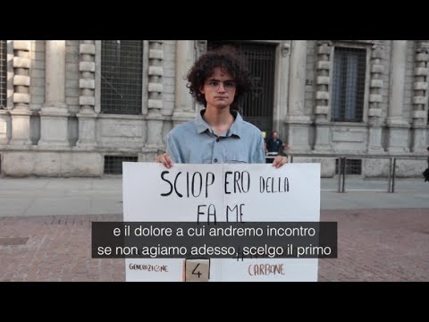 A 16 anni fa lo sciopero della fame per difendere l’ambiente: “Sono terrorizzato dal futuro”
