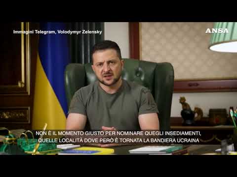 Ucraina, Zelensky: “Riconquistate varie localita’ vicino a Kharkiv”