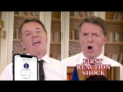 Renzi su Tik Tok: «Mancavo solo io…Per voi sarò una “first reaction, shock”»