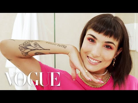 Giorgia Soleri: come ricreare il suo make up occhi fucsia | Vogue Italia