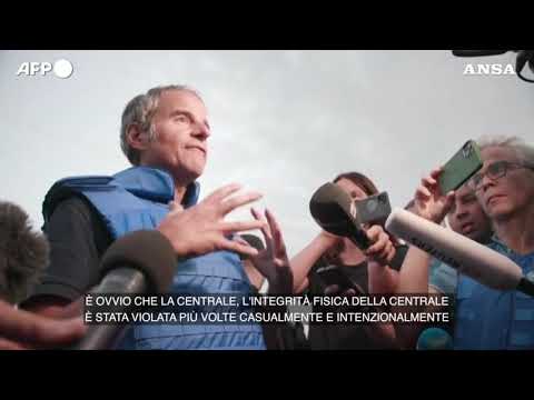 Ucraina, Grossi: “L’integrita’ fisica della centrale di Zaporizhzhia e’ stata violata”