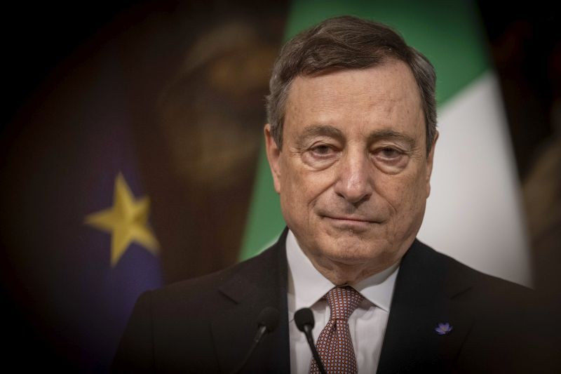 Draghi “Appartenenza a Ue e Nato capisaldi nostra politica estera”