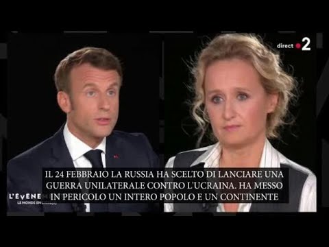 Macron: «Putin deve fermare la guerra e tornare al tavolo dei negoziati»