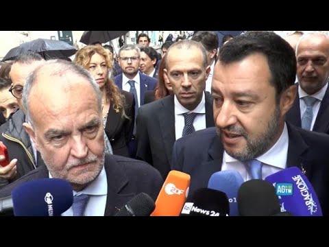 Salvini: «Oggi passo di lato della Lega. Centrodestra è compatto»