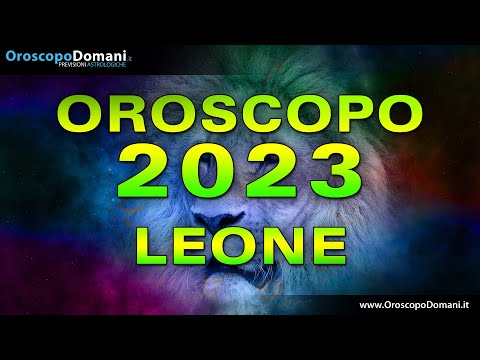 Oroscopo 2023: Leone!