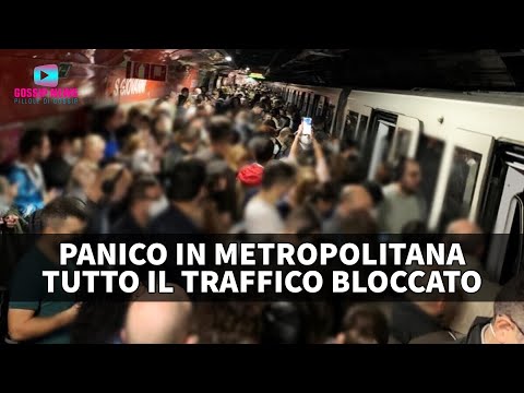 🔴 Panico in Metropolitana. Folla Imbufalita e Traffico Bloccato!