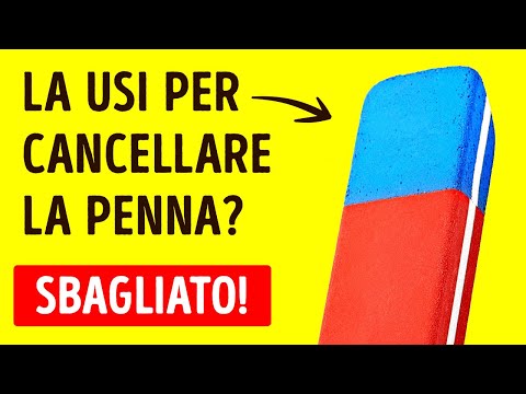 Oggetti di Uso Quotidiano con Scopi Nascosti Ma Incredibilmente Pratici