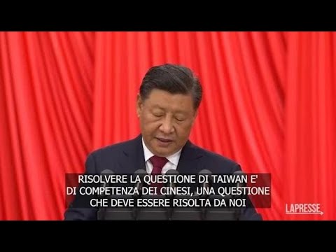 Taiwan, Xi: «Riunificazione sarà raggiunta e uso della forza non escluso»