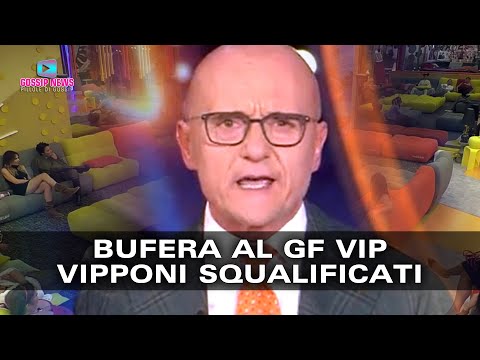 Bufera Al Gf Vip: Sponsor Si Dissocia! Vipponi Squalificati!